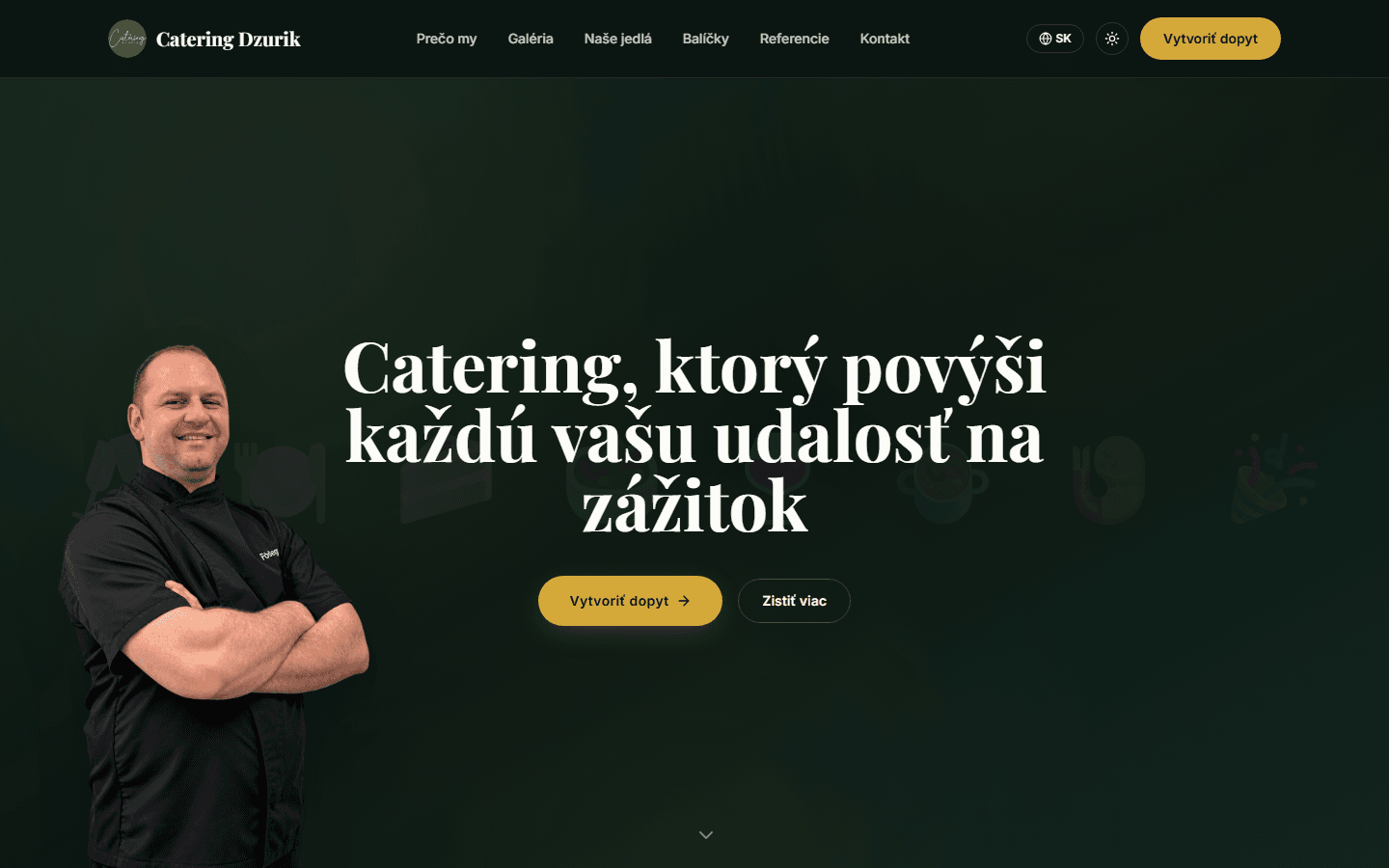 Web Catering Dzurik
